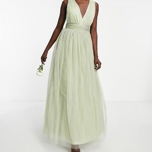 Asos-design Women's Green/Khaki Dress